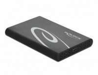 SB-C > SATA SSD/HDD Gehäuse 2,5" schwarz