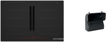 PXX82BGA6 Autark-Induktionsfeld mit Dunstabzug bestehend aus PXX82BD56E + HEZ9VDSB4 mattschwarz