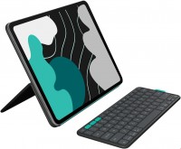 Flip Folio Tablet-Tastatur für iPad Pro 13" (M4)/Air (M4/M3) grafit