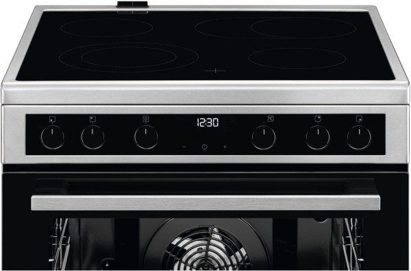 AEG CCB6445BBM Elektroherd mit Glaskeramikfeld edelstahl  