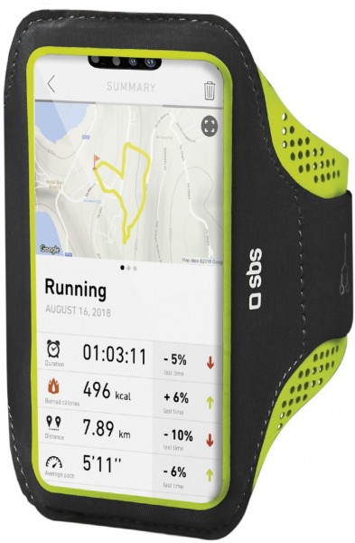 Sport Fit Armband 6,7" schwarz