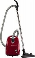 Airbelt E1 Allstar Bodenstaubsauger rot, mit Beutel, 3,5 l Staubvolumen, 10,8 m Reichweite, Saugleistung stufenlos regelbar, Parkett-Bürste