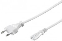 NKE 5,0m Netzkabel weiß