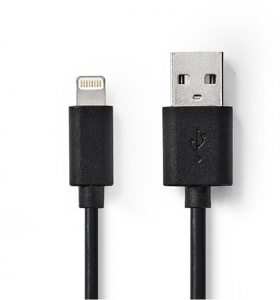 CCGB39300BK10 Lightning-Kabel (1m) schwarz Lightning-Stecker>USB-A-Stecker