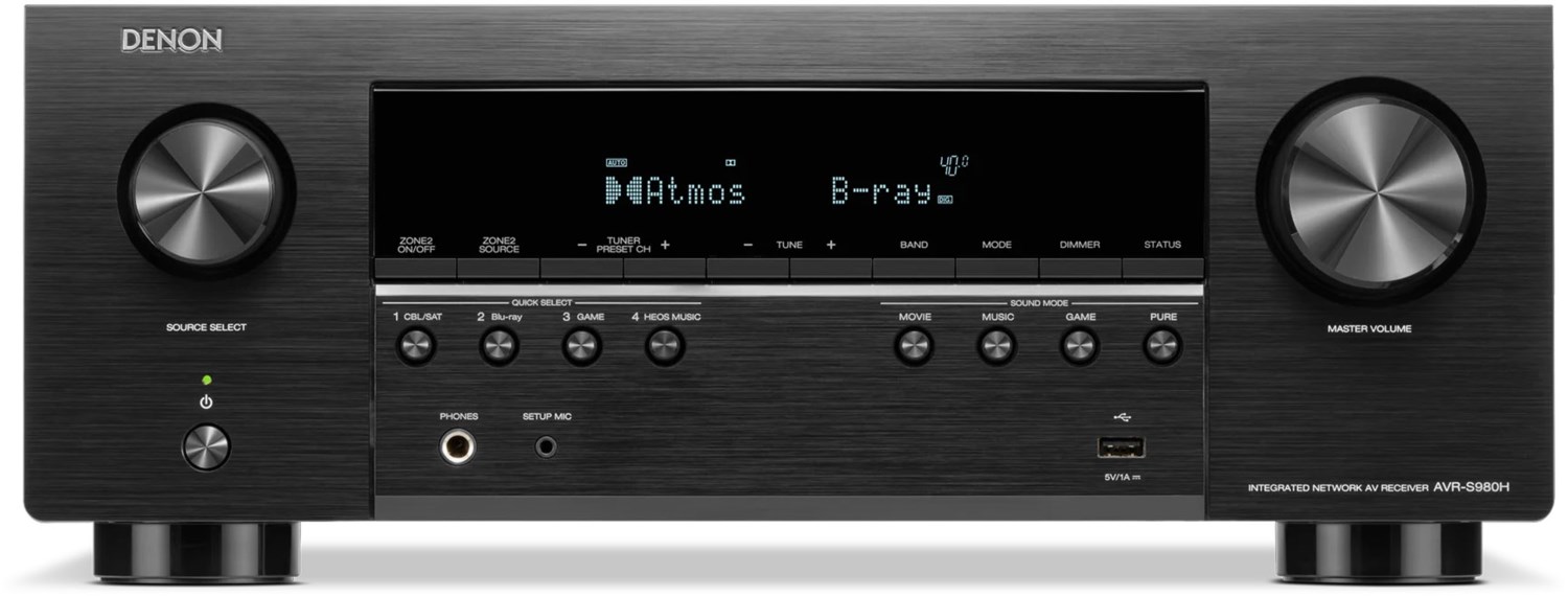 Image of AVR-S 980H Klang Effekt Receiver schwarz