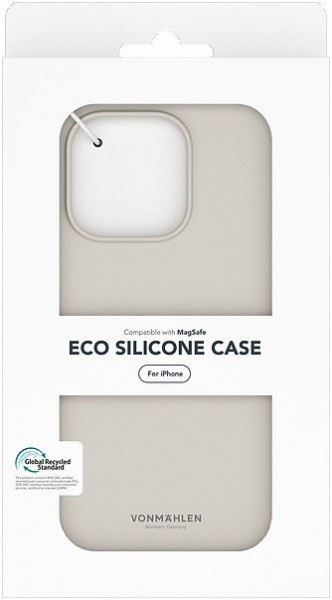 Eco Silicone Case für iPhone 14 cream
