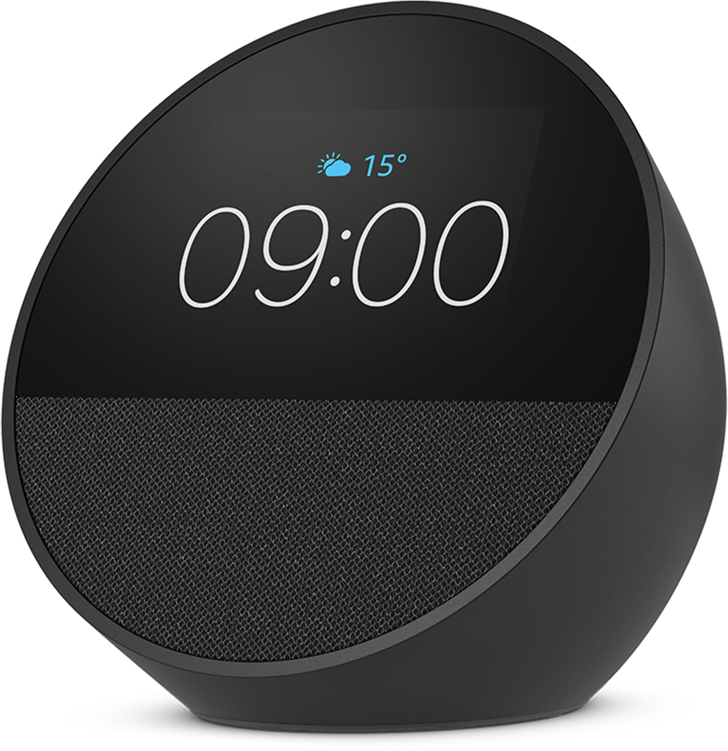 Echo Spot (2024) Smart Speaker schwarz