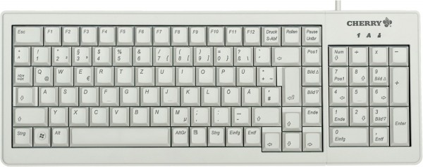 XS Complete Keyboard Tastatur (kabelgebunden) hellgrau