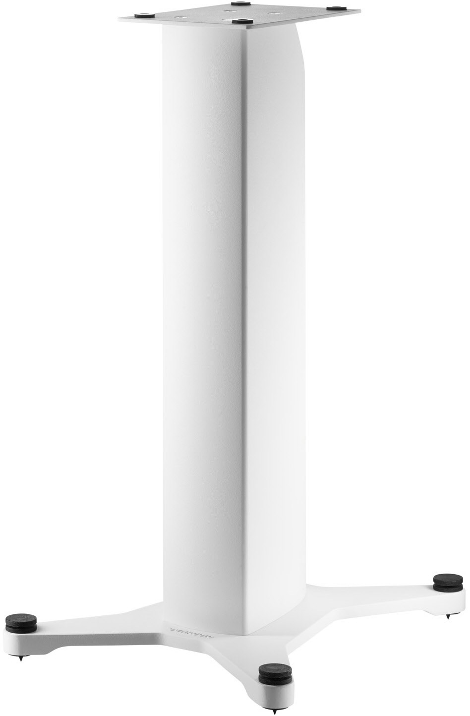 Stand 10 /Paar Lautsprecherständer Seidenmatt weiß