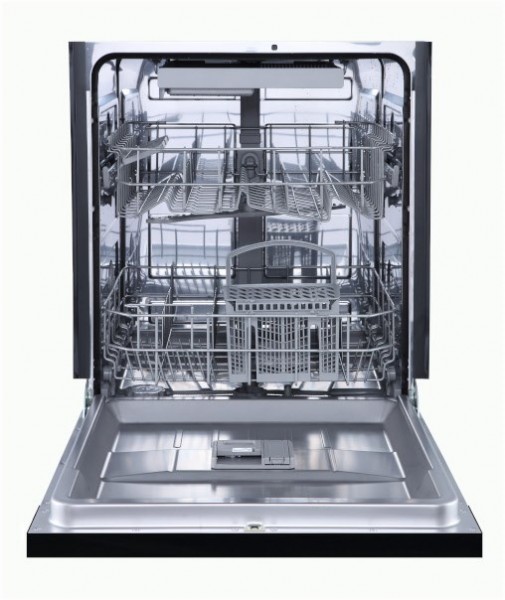 WGSP14-6DTI Teilintegrierter Einbau-Geschirrspüler 60 cm schwarz