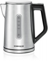 WK 3000 Wasserkocher edelstahl/schwarz