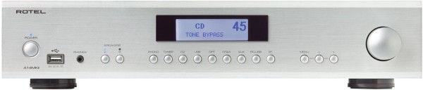 A14 MKII Vollverstärker Stereo silber