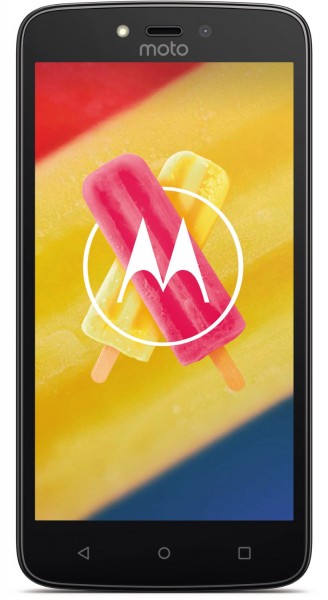 Moto C plus Smartphone metallic cherry