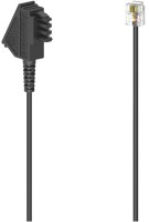 TAE-F-St.>Modular-St. 6p4c (10m) schwarz