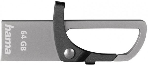 FlashPen Hook-Style USB 2.0 (64GB) grau