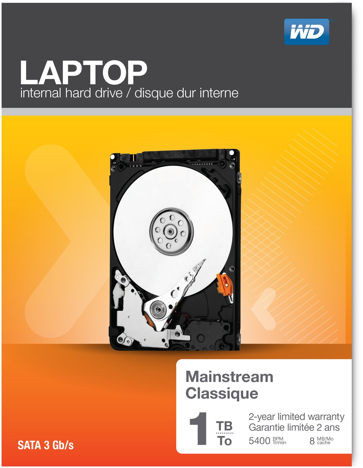 WD Laptop Everyday (1TB) Interne 2,5 Festplatte