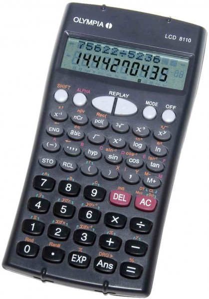 LCD-8110 Technischer-Taschenrechner