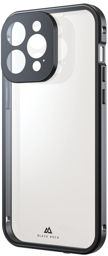 Cover 360° Glass für iPhone 15 Pro Max schwarz