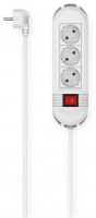 Steckdosenleiste 3-fach (3m) weiss