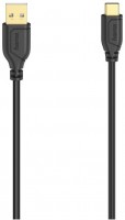 Flexi & Slim USB-C Kabel (0,75m) schwarz