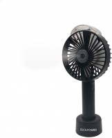 Mobile Fan Spray Handventilator schwarz