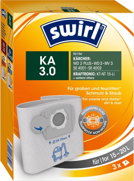 KA 3.0 Staubsaugerbeutel