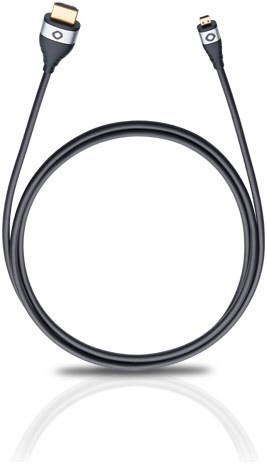 I-Connect HS Micro (1,8m) HDMI-Kabel schwarz