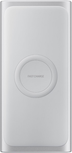 Induktive Powerbank (10.000mAh) silber