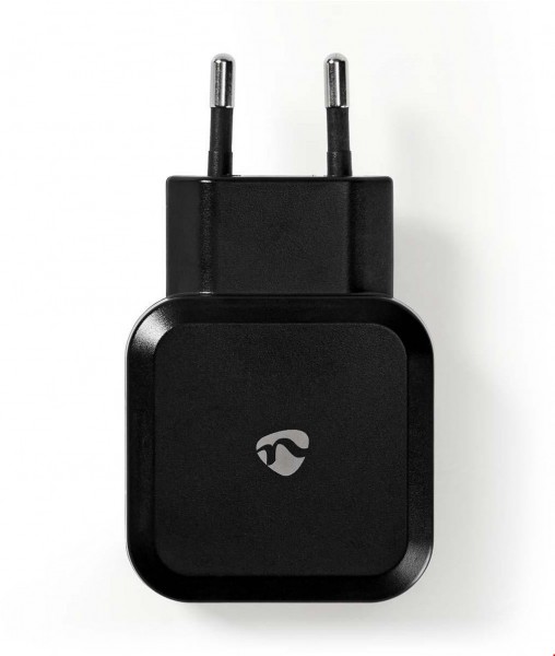 WCHAU484ABK USB Netzladegerät schwarz 2-Port