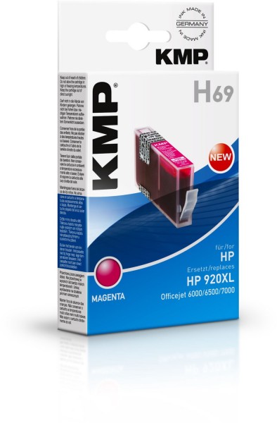 H69 (1.100 S.) mit Chip Tintenpatrone magenta