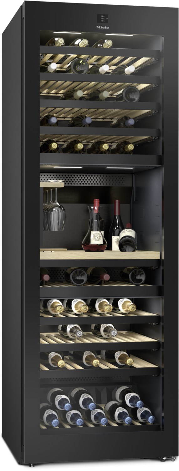 Miele KWT 4999 F Weintemperierschrank obsidianschwarz