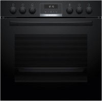 HEB517BB4 Einbau Elektro-Herd schwarz, 71 l, Pizza-Stufe, schnelles Vorheizen, 59,4 cm breit, A+
