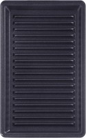 XA8003 Platte Grill/Panini Nr.3 schwarz/edelstahl