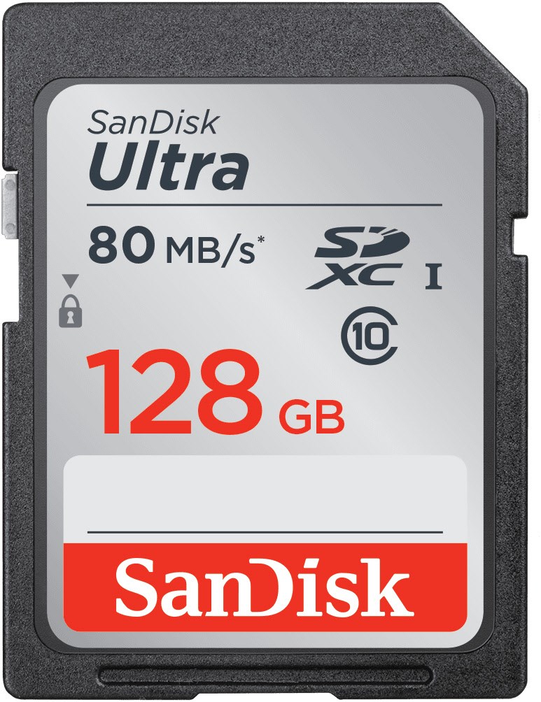 SDXC Ultra Class 10 (128GB) Speicherkarte
