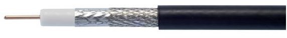 LCM 17 A+ (500m) Koaxialkabel schwarz