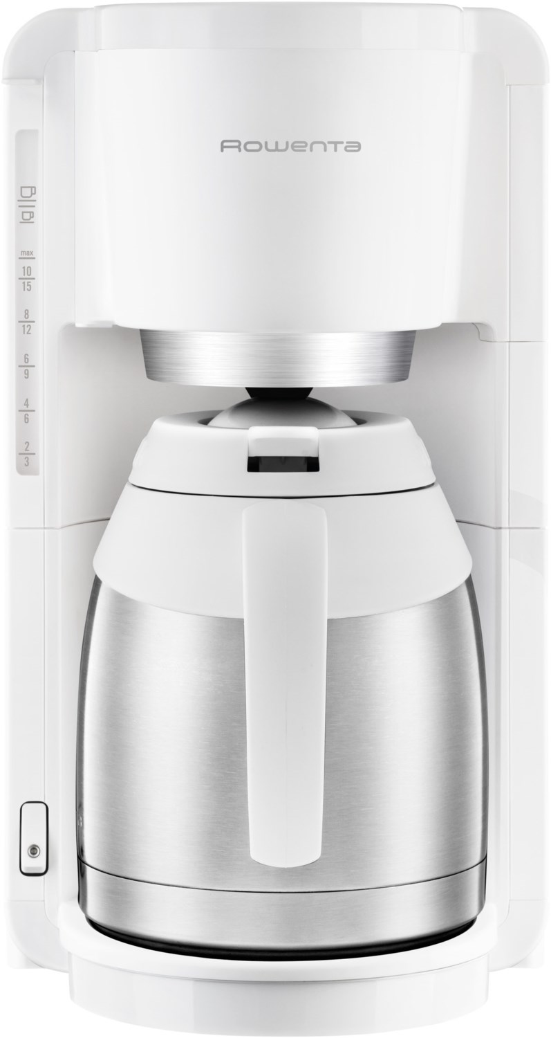 CT3811 Filter-Kaffeemaschine weiß/edelstahl