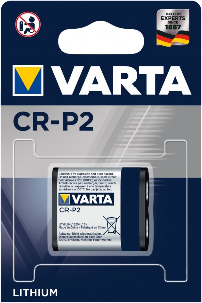 Professional CR-P 2 1er Blister Batterie