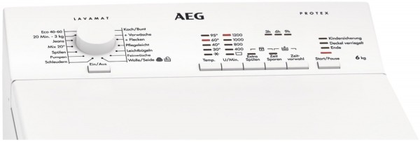 Aeg Waschmaschine Toplader Lavamat L 51260 Tl www.euronics.de
