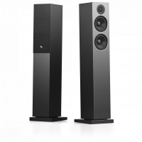A38 W /Paar Streaming-Lautsprecher schwarz