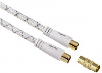 Koax-Stecker - Koax-Kupplung (3,0m)
