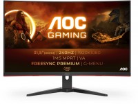 C32G2ZE/BK 80 cm (32") Gaming Monitor schwarz, Widescreen Full HD (1920x1080), 1 ms Reaktionszeit, gebogen