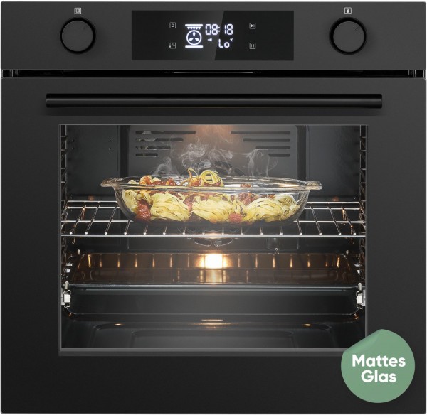 EBO 7913 Einbaubackofen matt schwarz, 73 l, schnelles Vorheizen, 59,5 cm breit, A