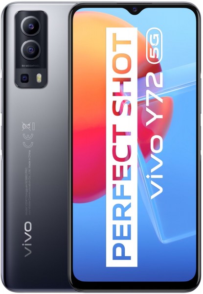 Y72 5G Smartphone graphite black