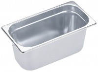 DGG 9 Dampfgarbehälter ungelocht Herd/Backofen-Zubehör edelstahl