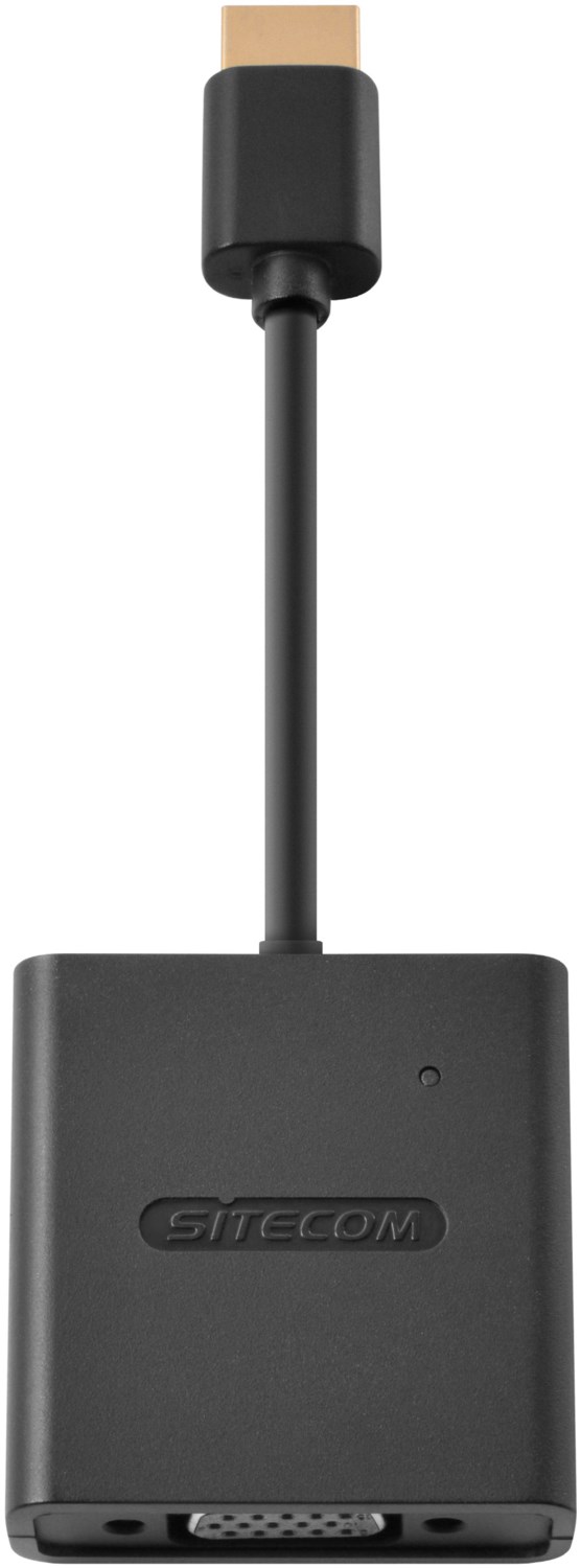HDMI > VGA + Audio Adapter schwarz