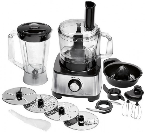 PC-KM 1063 Küchenmaschine edelstahl/schwarz
