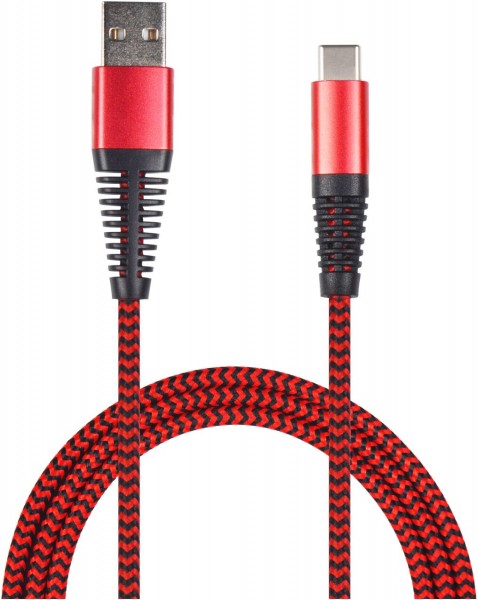 USB > USB 3.1 Type-C Kabel (1m) rot