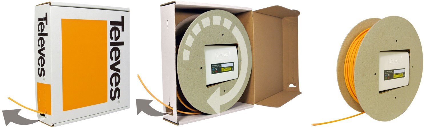 OB4485 Optische Box mit 4 Ausgängen inkl. Kabel (85m)