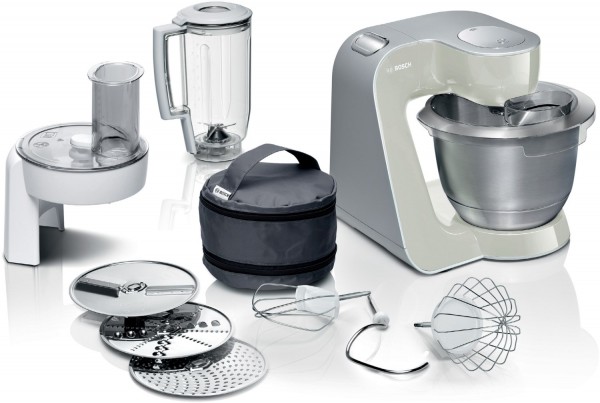 MUM58L20 Küchenmaschine mineral grau/silber