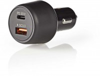 CCPD30W100BK Kfz-Ladegerät (3A) USB (QC 3.0)/USB-C schwarz